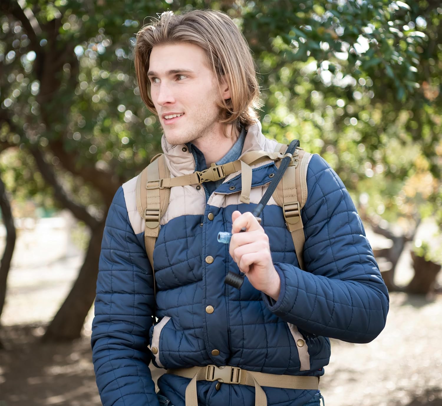 MARCHWAY 2L/2.5L/3L TPU Hydration Bladder, Tasteless BPA Free Water Reservoir Bag with Insulated Tube for Hydration Pack for Cycling, Hiking, Running, Climbing, Biking - Image 7