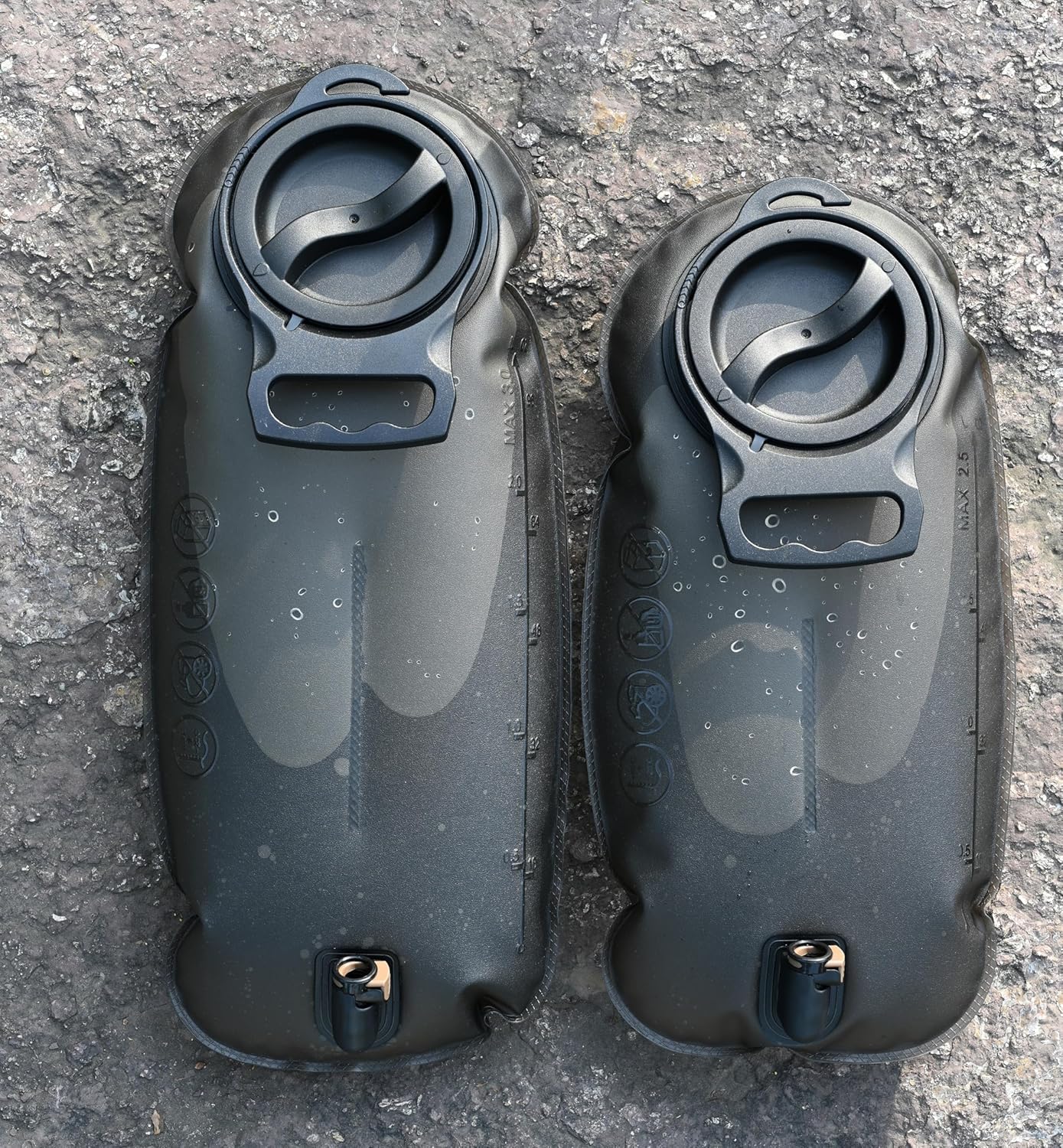 MARCHWAY 2L/2.5L/3L TPU Hydration Bladder, Tasteless BPA Free Water Reservoir Bag with Insulated Tube for Hydration Pack for Cycling, Hiking, Running, Climbing, Biking - Image 8